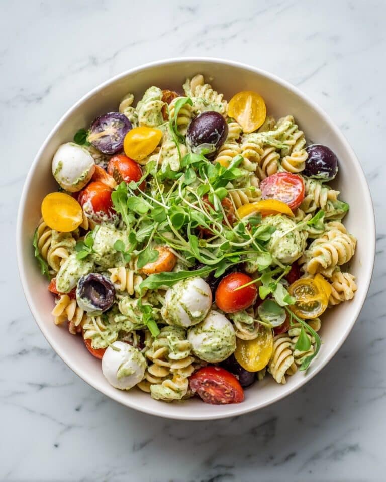Green Goddess Pasta Salad Recipe