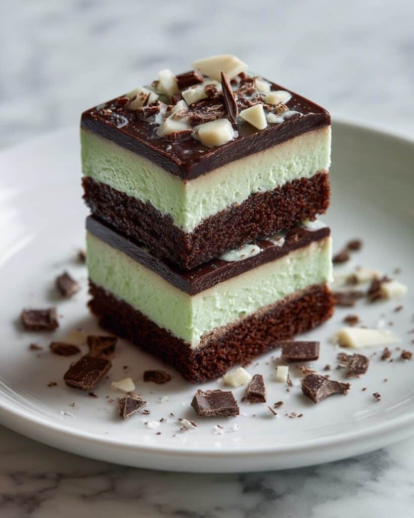 Mint Chocolate Oreo Brownies Recipe