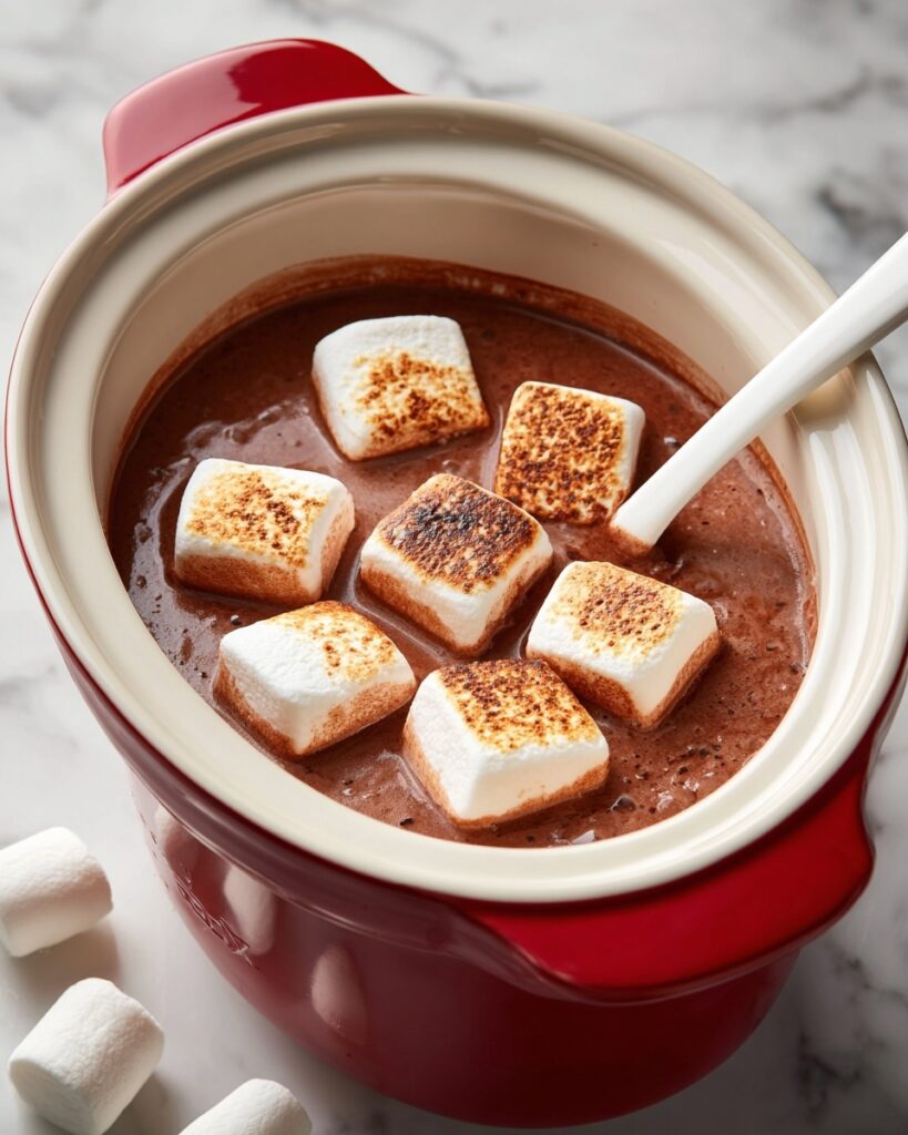 3-Ingredient Slow Cooker Hot Chocolate Recipe