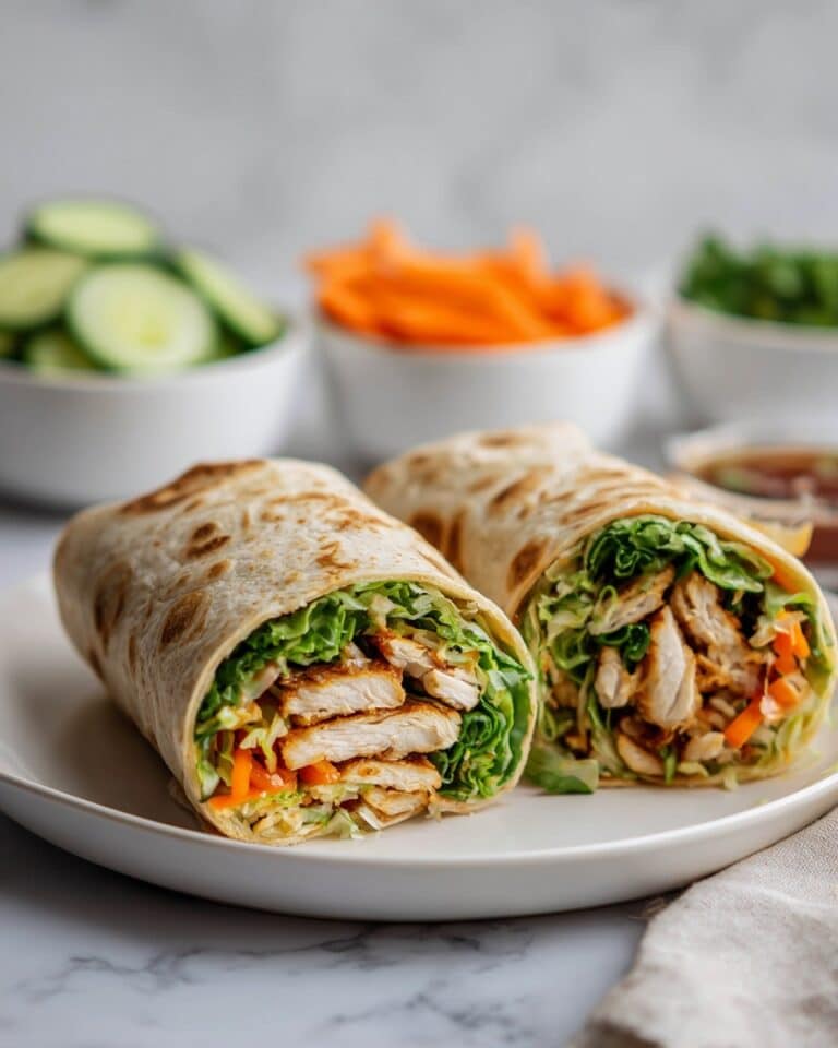 Thai Chicken Crunch Wraps Recipe