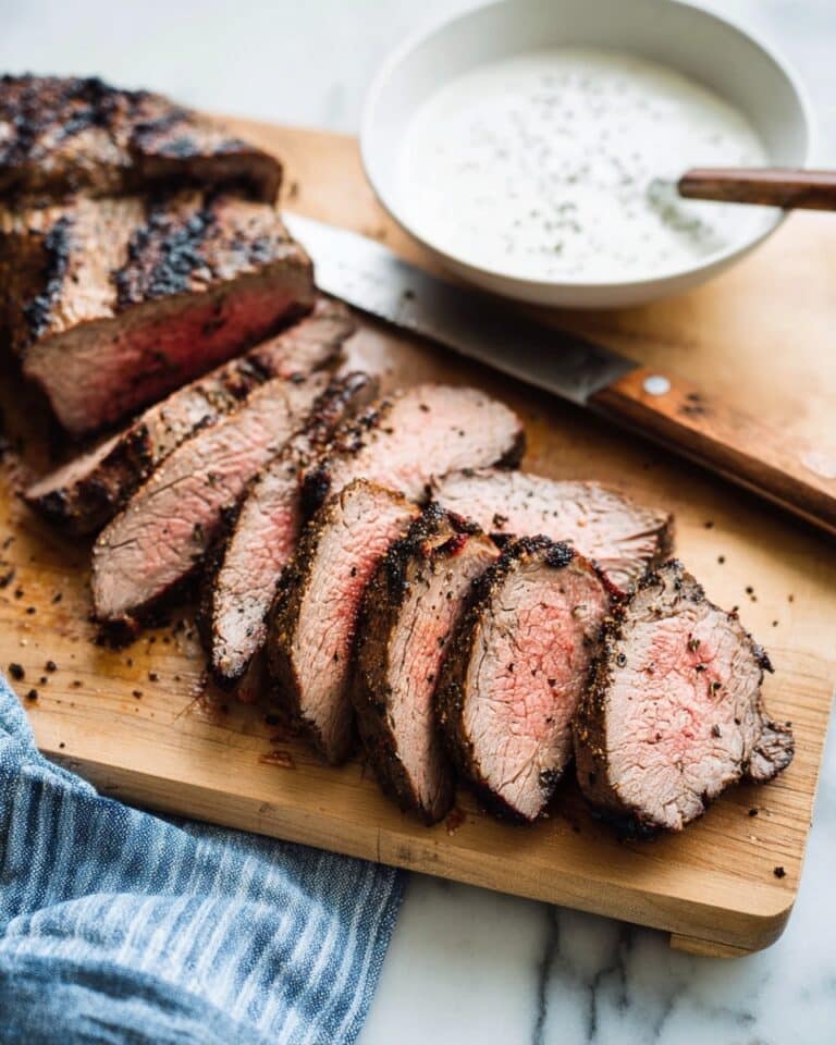 Tri Tip Steak Recipe with Herbs and Garlic Grilled to Perfection Recipe