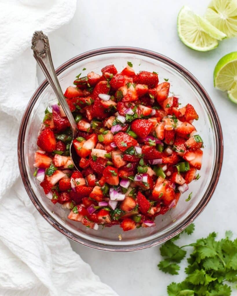Easy Strawberry Salsa Recipe