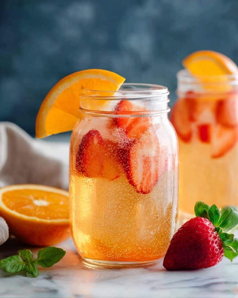 White Wine Sangria with Fresh Fruit and Citrus Recipe