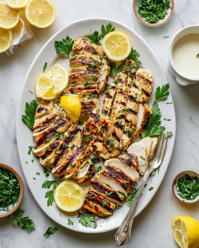 Greek Yogurt Lemon Chicken Marinade Recipe