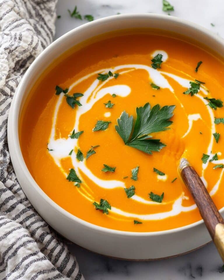 Creamy Roasted Carrot Soup Recipe