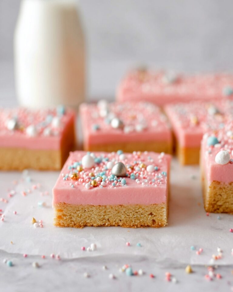 Soft Sugar Cookie Bars with Buttercream Frosting Recipe