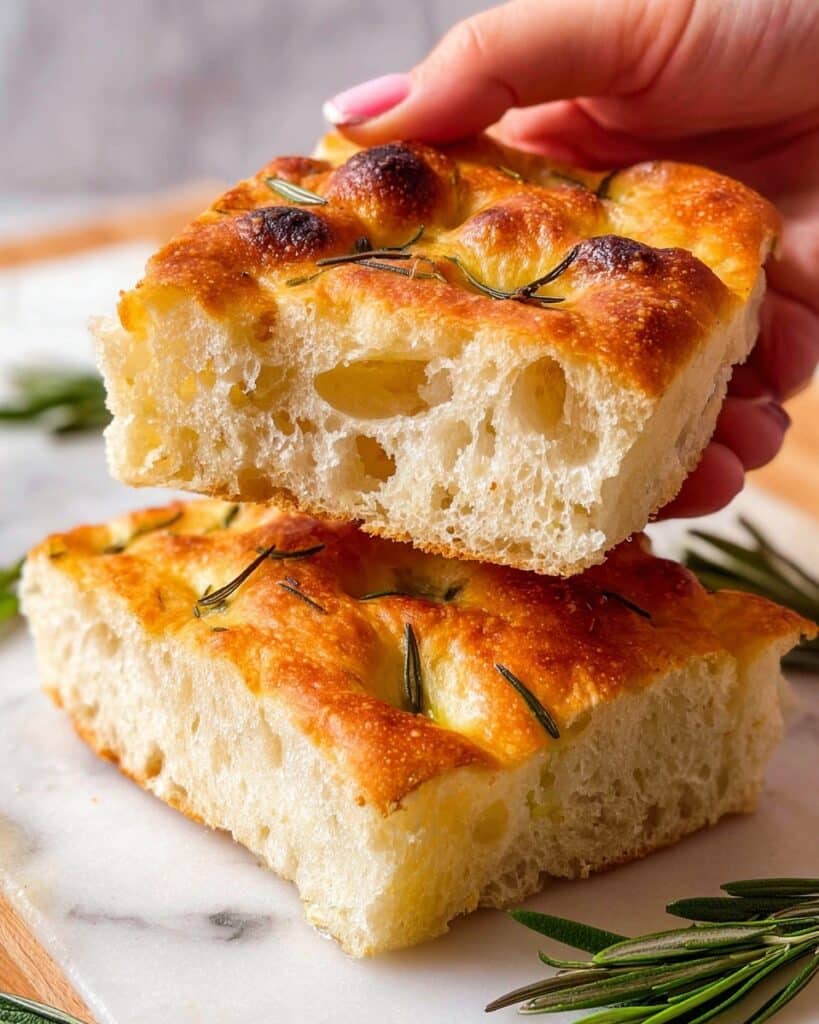 Easy Focaccia Bread (No Knead, One Bowl) Recipe