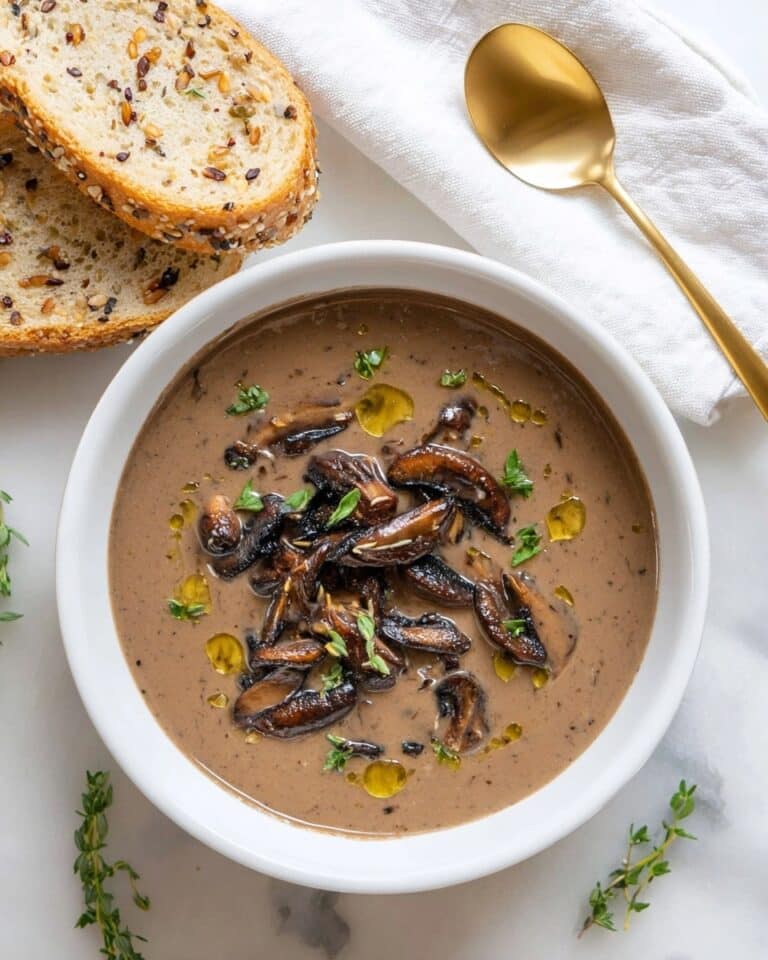 Creamless Mushroom Soup Recipe