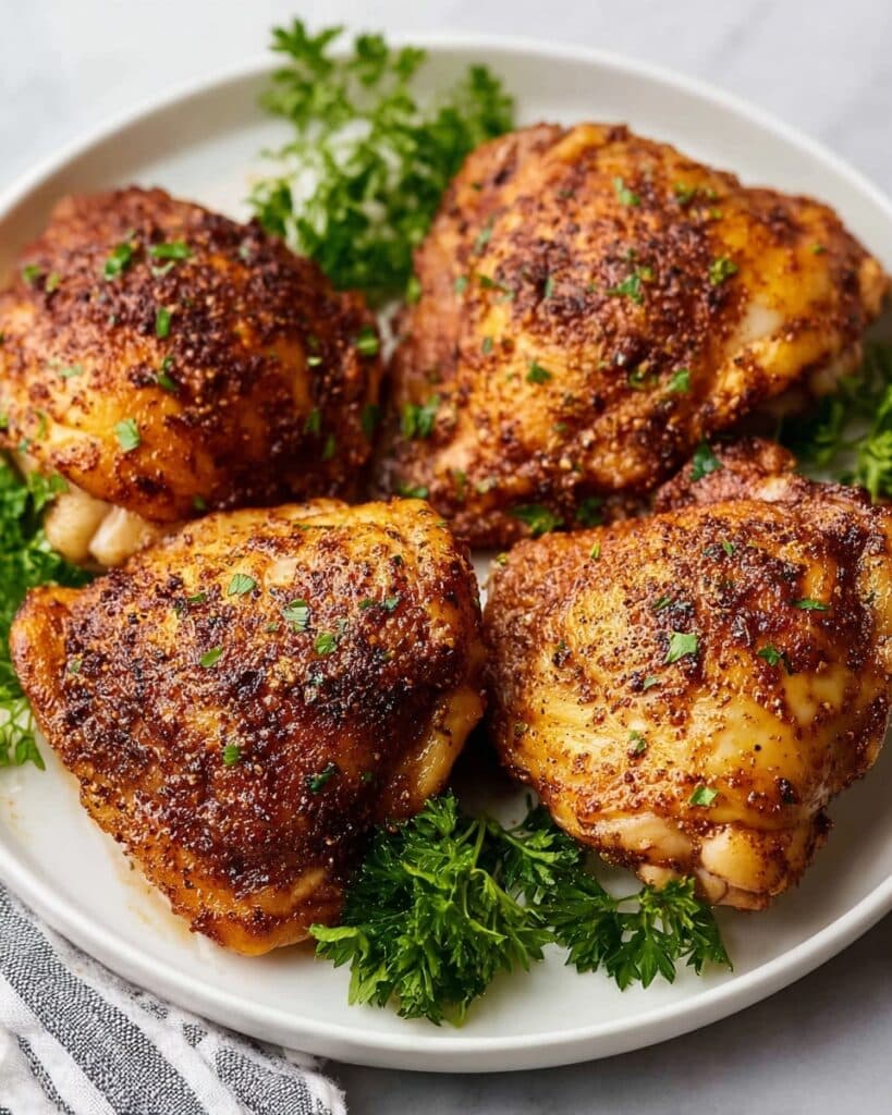 Air Fryer Chicken Thighs Recipe