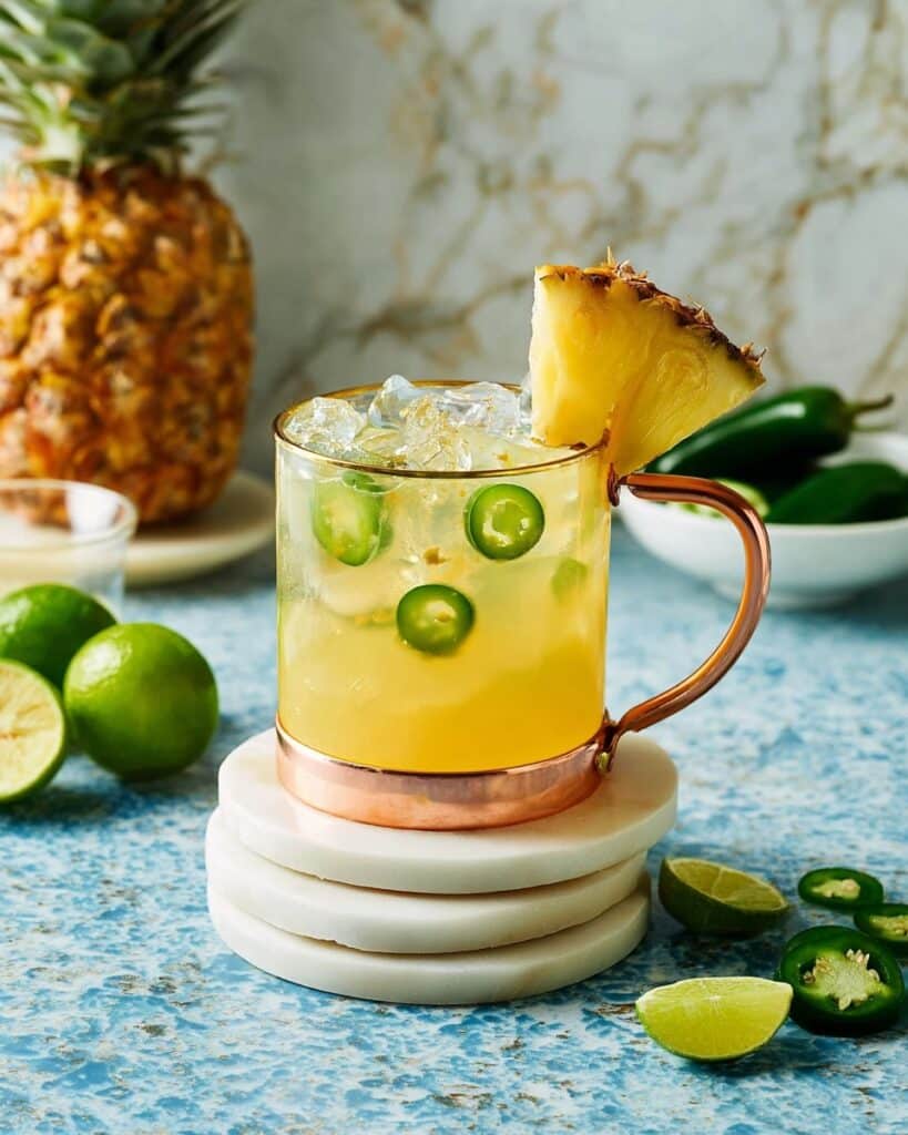 Pineapple Jalapeno Moscow Mule Recipe