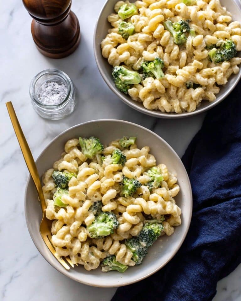 Healthy Mac and Cheese with Broccoli Recipe