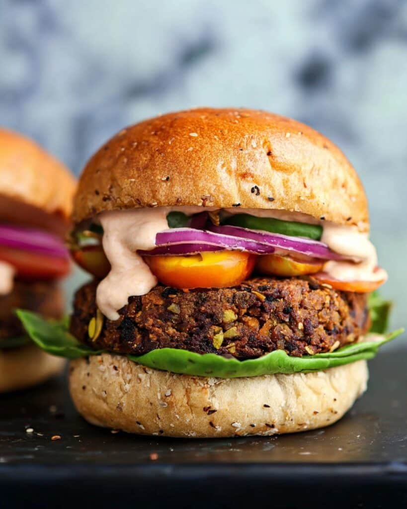 Easy Grillable Veggie Burgers Recipe