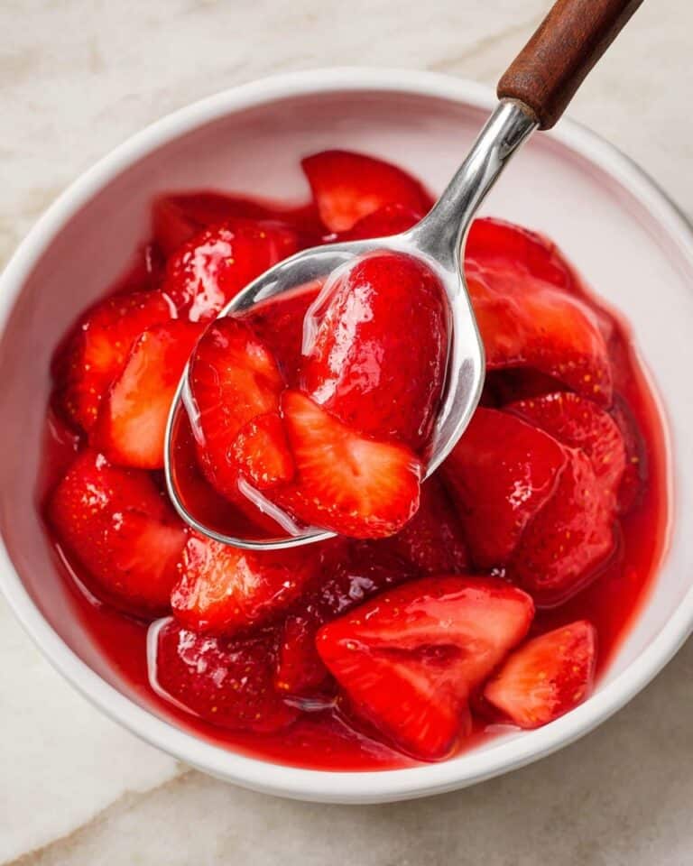 Macerated Strawberries Recipe