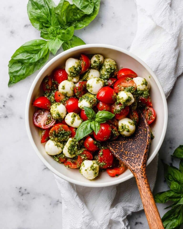 Pesto Caprese Salad Recipe