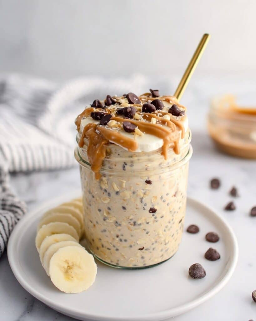 High Protein Vegan Overnight Oats without Protein Powder Recipe