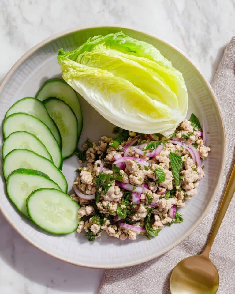 Laab Gai – Thai Ground Chicken Salad Recipe