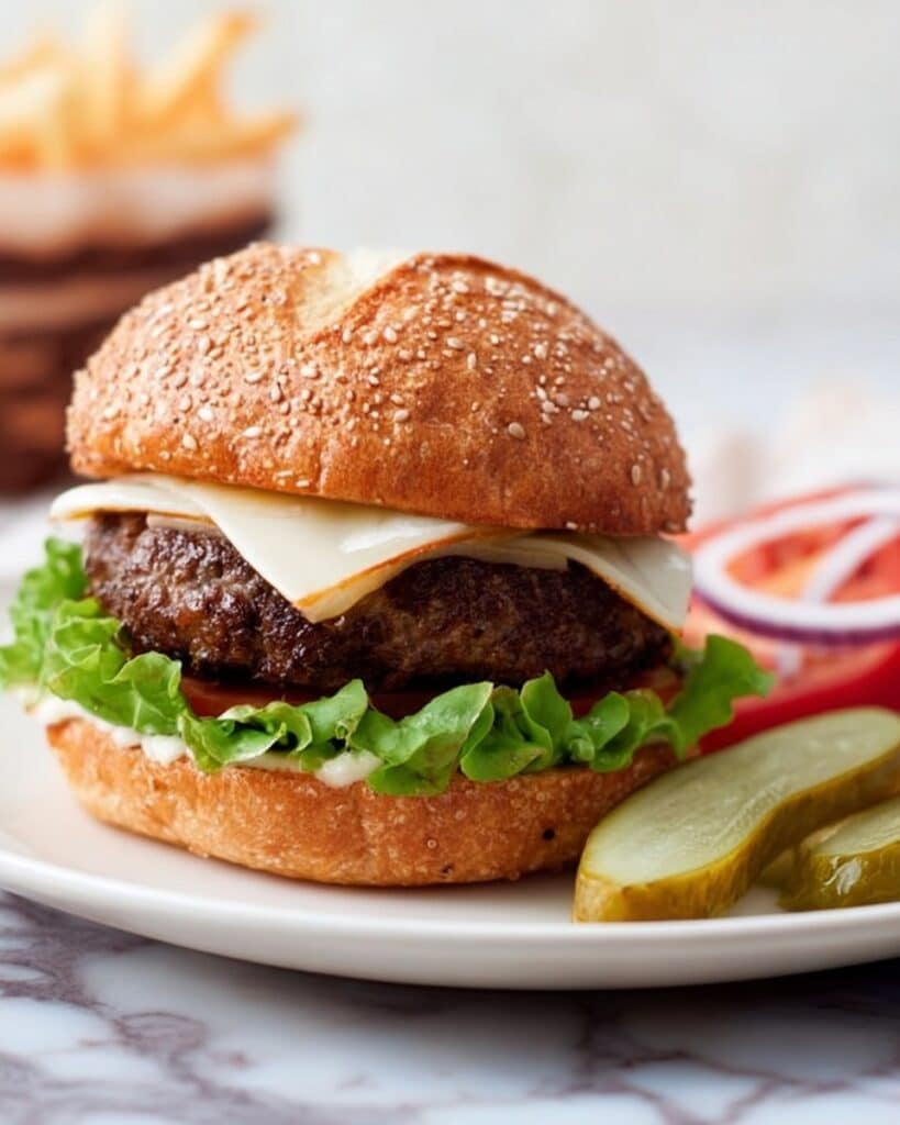 Steakhouse Burgers Recipe