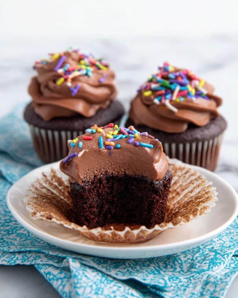 Keto Chocolate Espresso Cupcakes with Coffee Cream Frosting Recipe