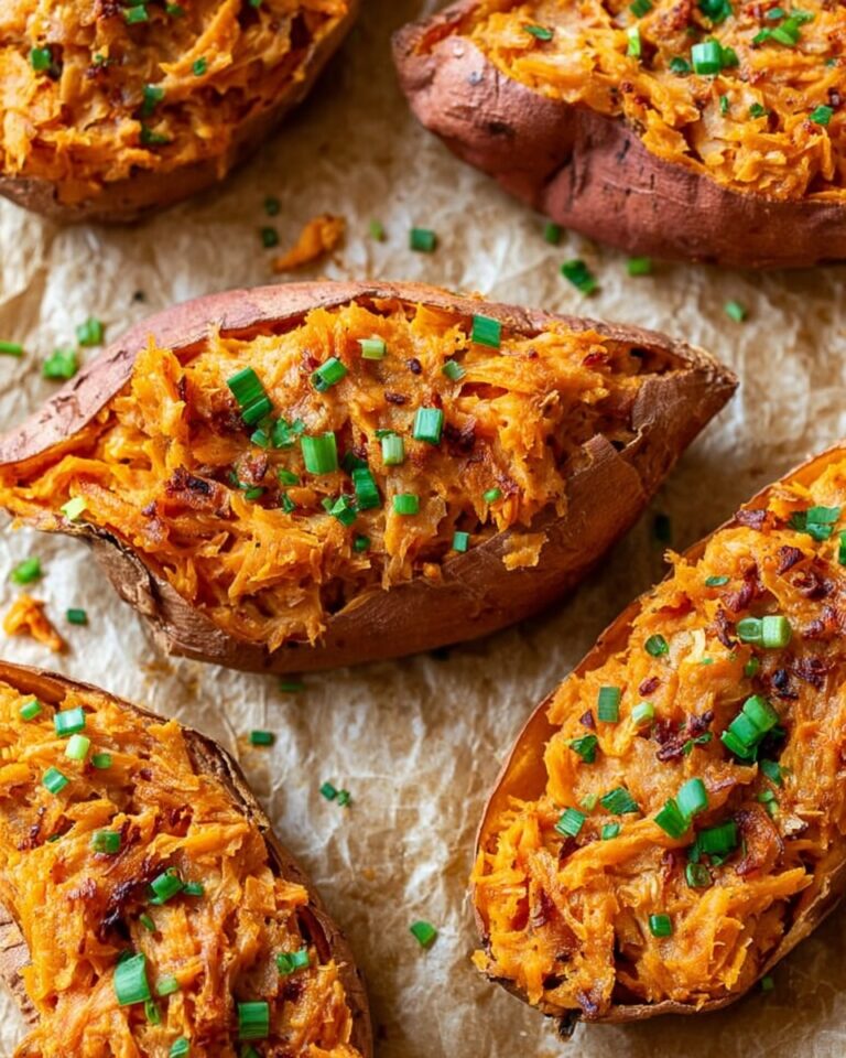 BBQ Chicken Stuffed Sweet Potatoes Recipe