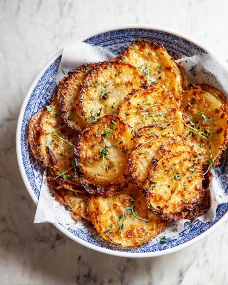 Cheesy Onion Crisps Recipe