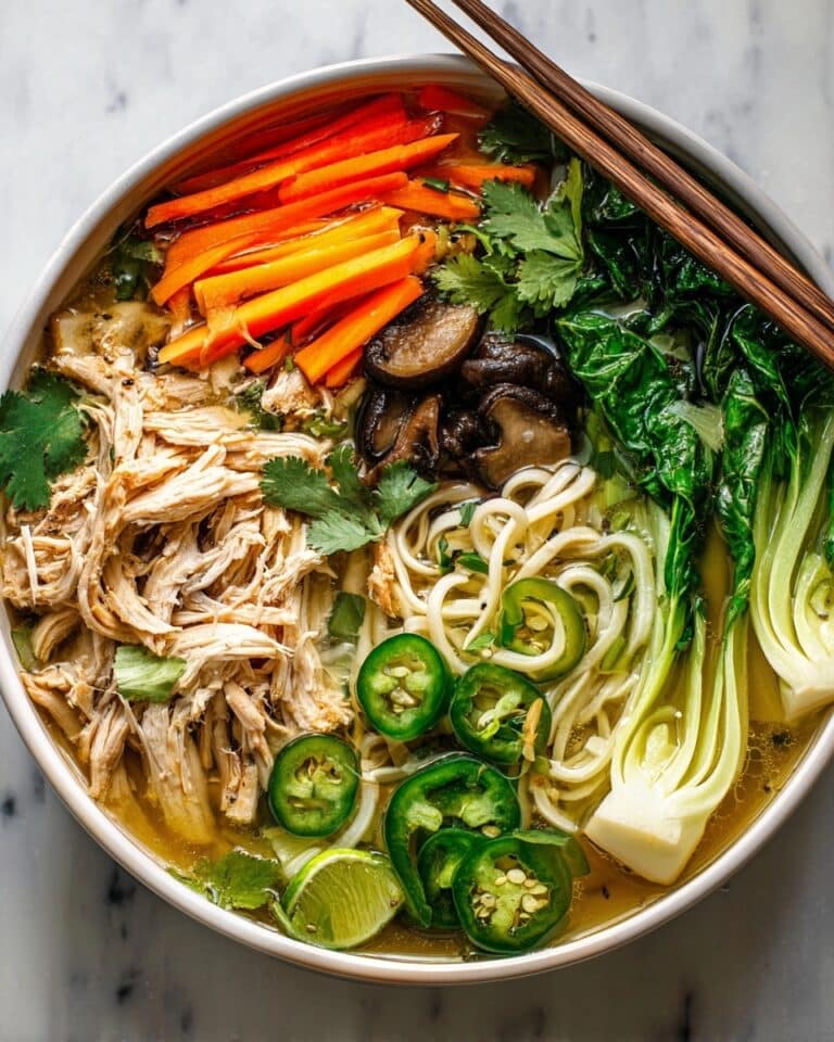 Asian Chicken Noodle Soup Recipe