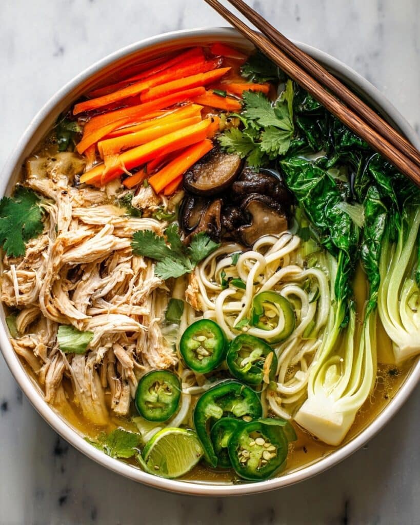 Asian Chicken Noodle Soup Recipe