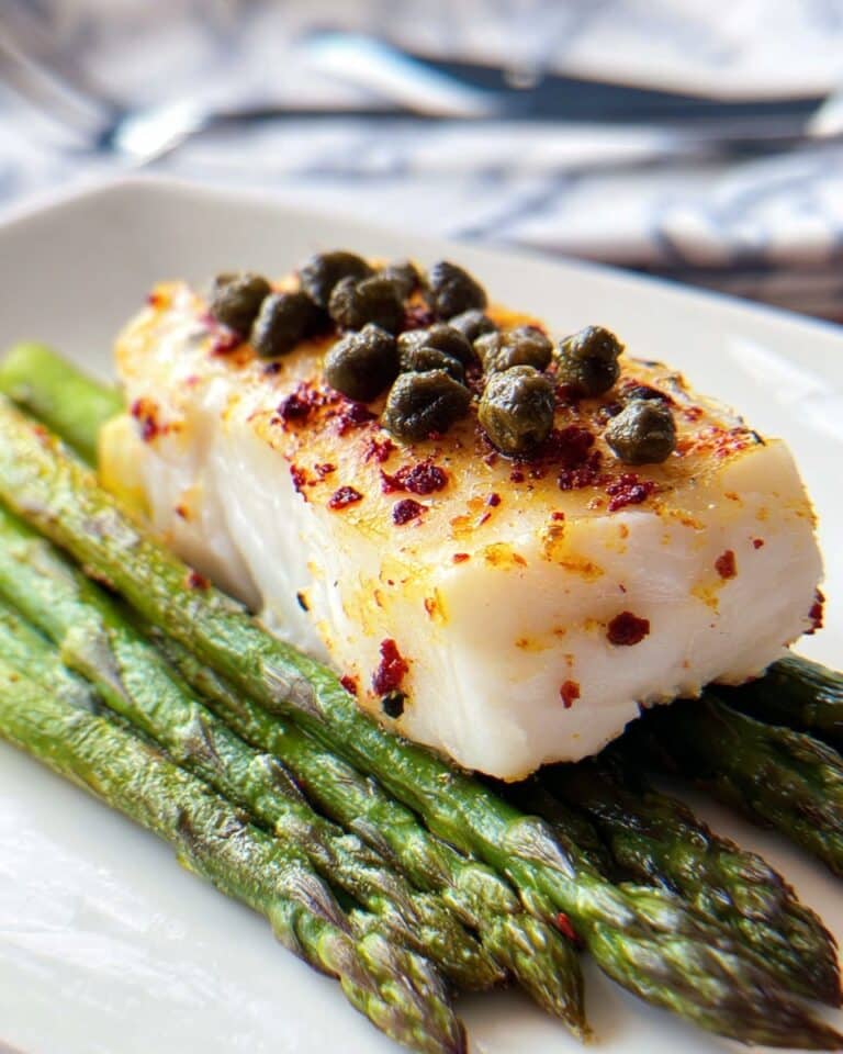 Lemon Butter Baked Cod Recipe