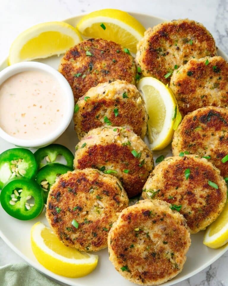 Healthy Tuna Cakes with Sriracha Aioli Recipe