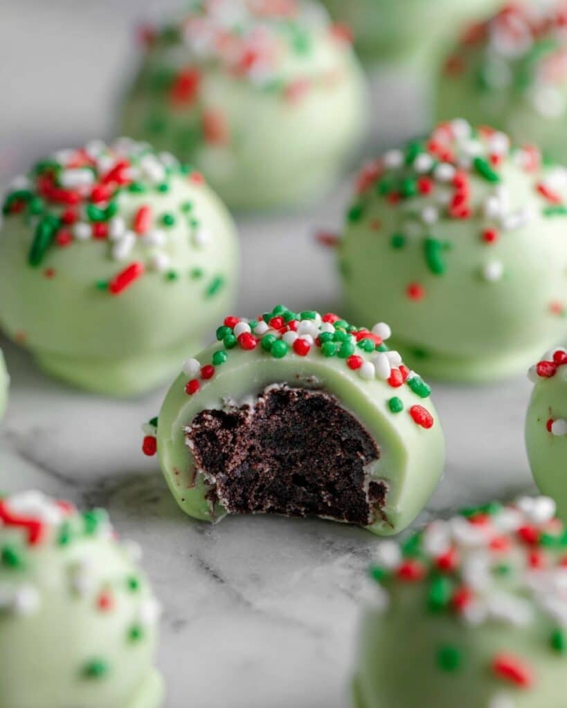 Grinch Balls (Oreo Truffles) Recipe