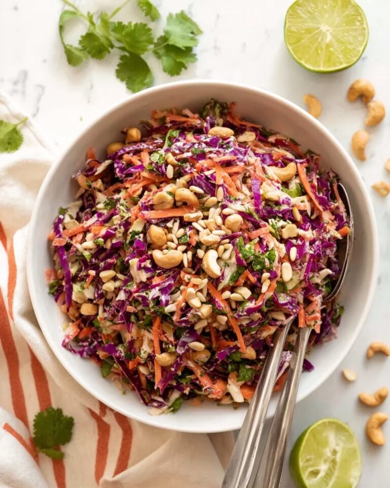 Mayo-Free Vegan Coleslaw Recipe