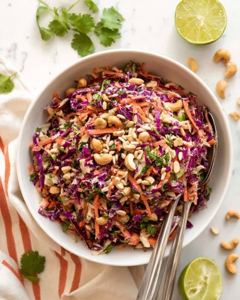 Mayo-Free Vegan Coleslaw Recipe