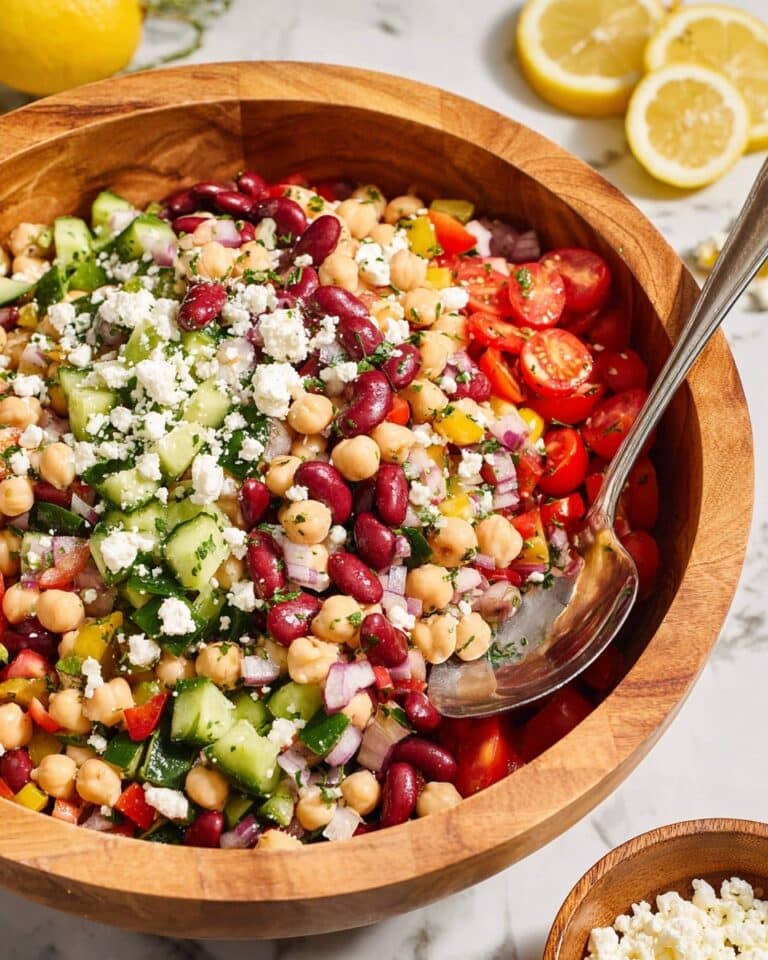 Mediterranean Bean Salad Recipe