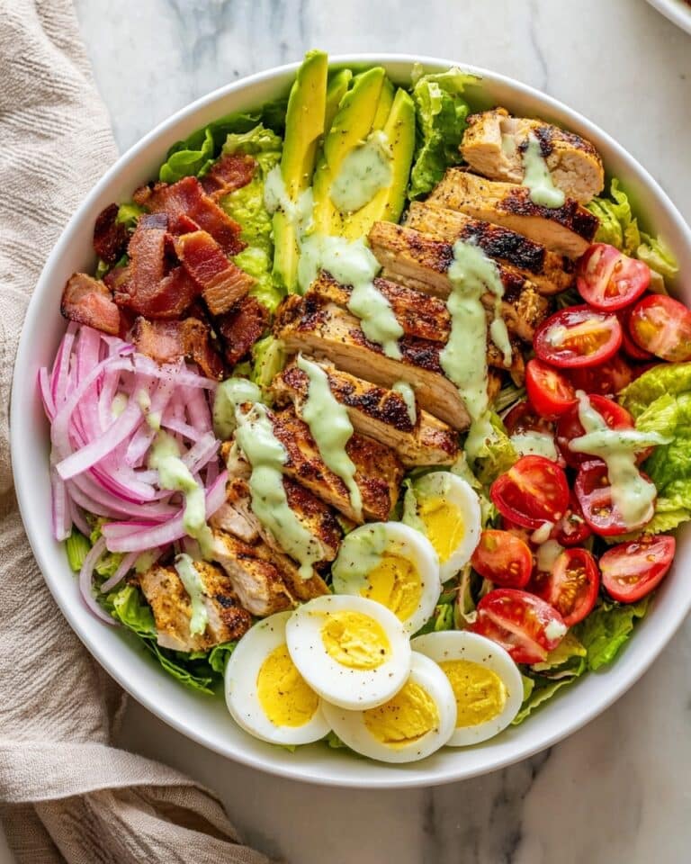 Green Goddess Chicken Cobb Salad Recipe