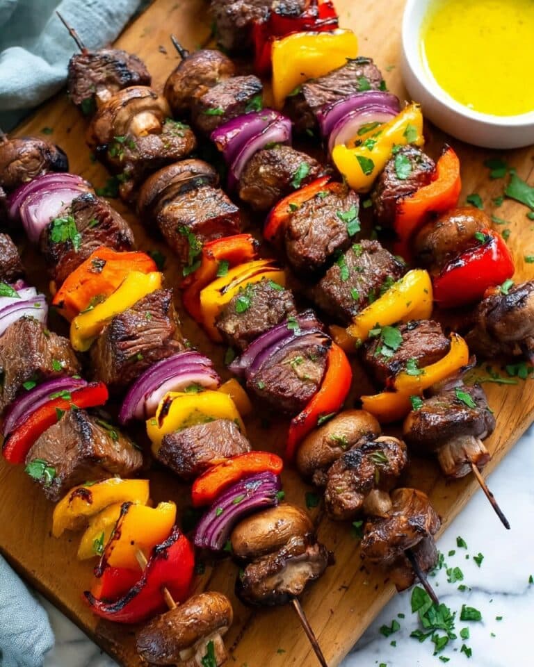 Grilled Steak Kabobs Recipe