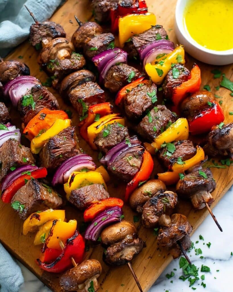 Grilled Steak Kabobs Recipe