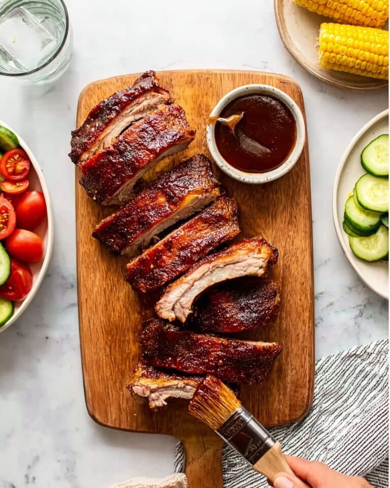 Easy Baked Baby Back Ribs with BBQ Sauce Recipe