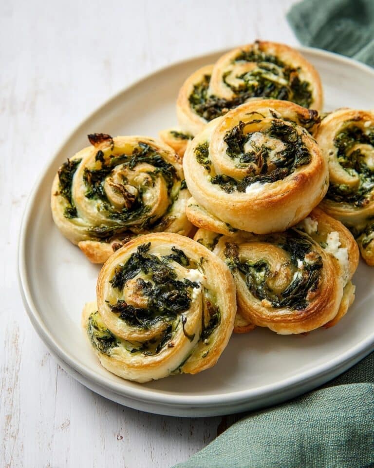 Vegan Spinach Pinwheels Recipe