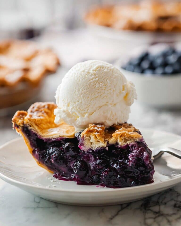 Grandma’s Old Fashioned Blueberry Pie Recipe