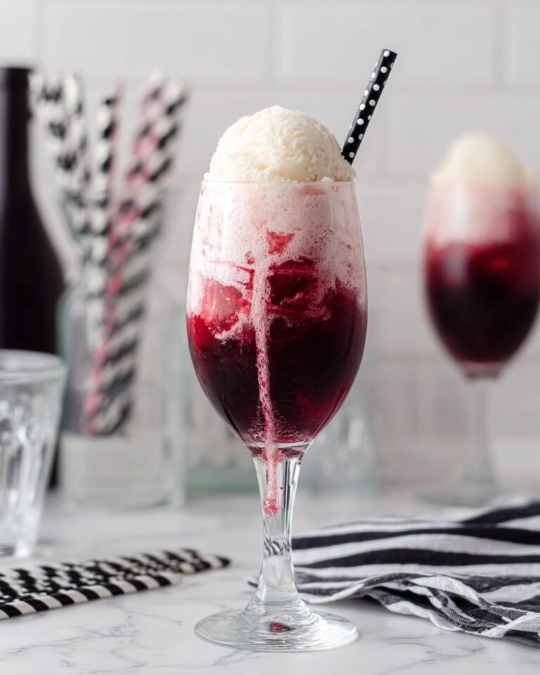 Red Wine Floats Recipe
