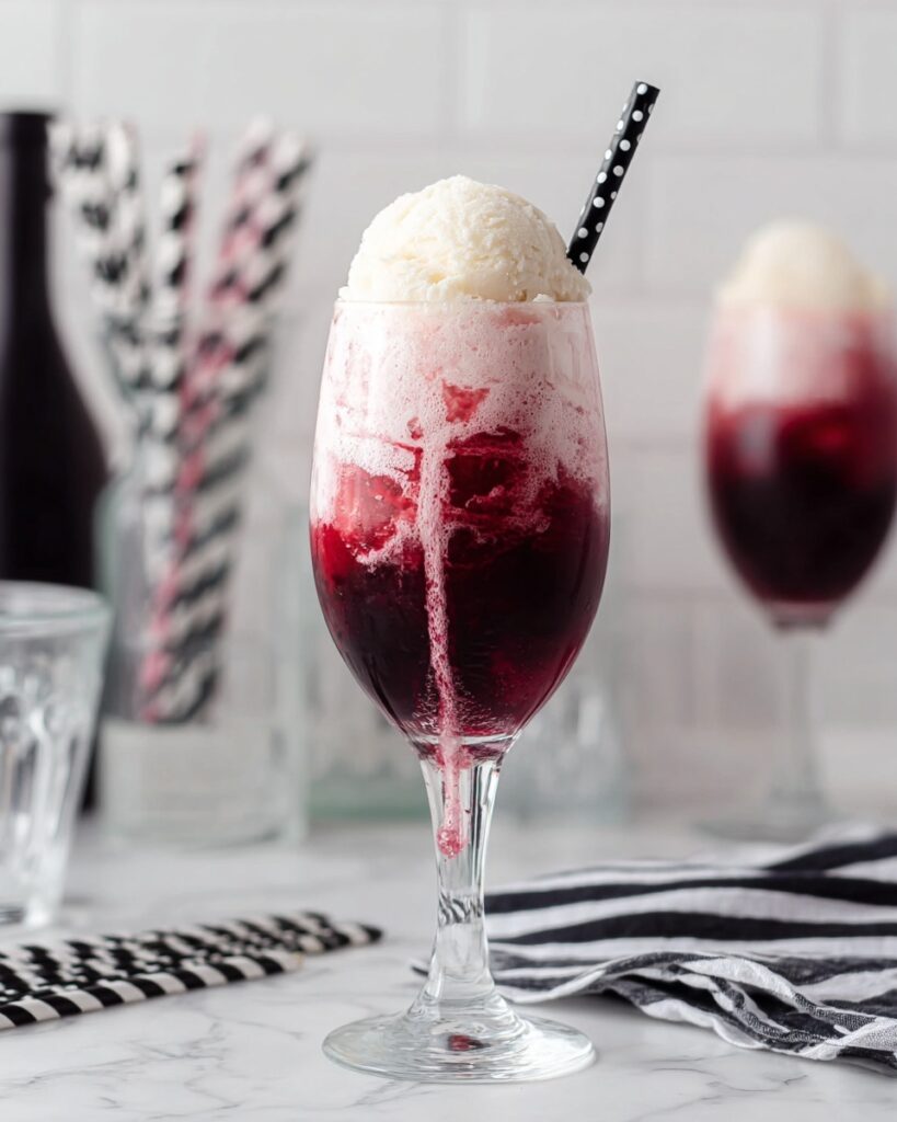 Red Wine Floats Recipe