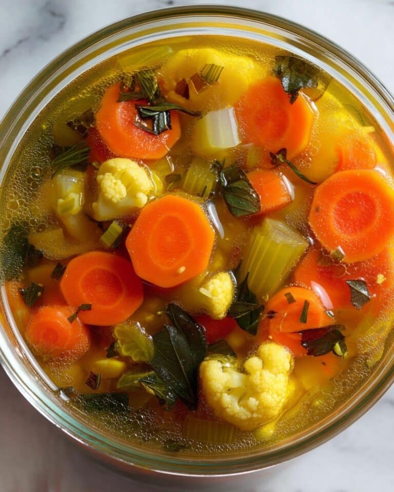 Debloat Detox Vegetable Soup Recipe