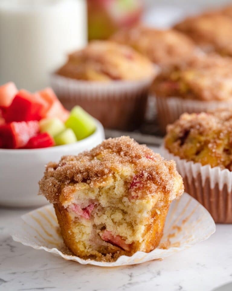 Rhubarb Muffins Recipe
