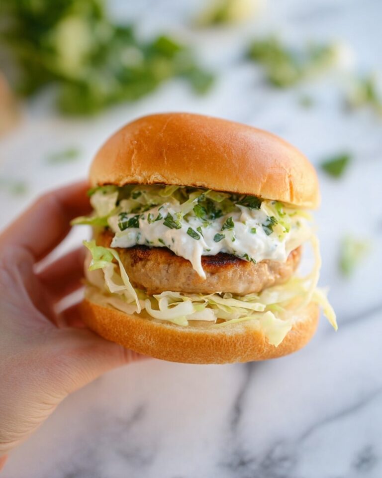 Lemon-Dijon Ahi Tuna Burgers with Fennel Slaw and Capers Recipe