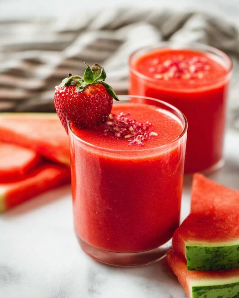 Strawberry Watermelon Smoothie Recipe