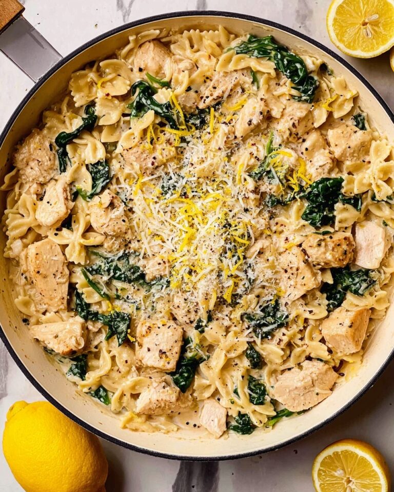 Creamy Lemon Chicken Orzo Recipe