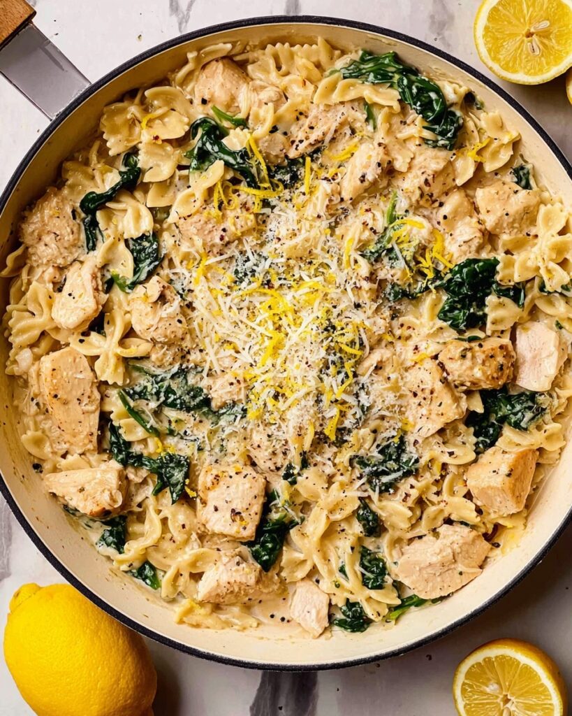 Creamy Lemon Chicken Orzo Recipe
