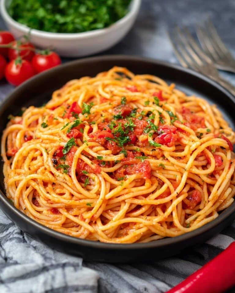 Spaghetti Arrabbiata Recipe