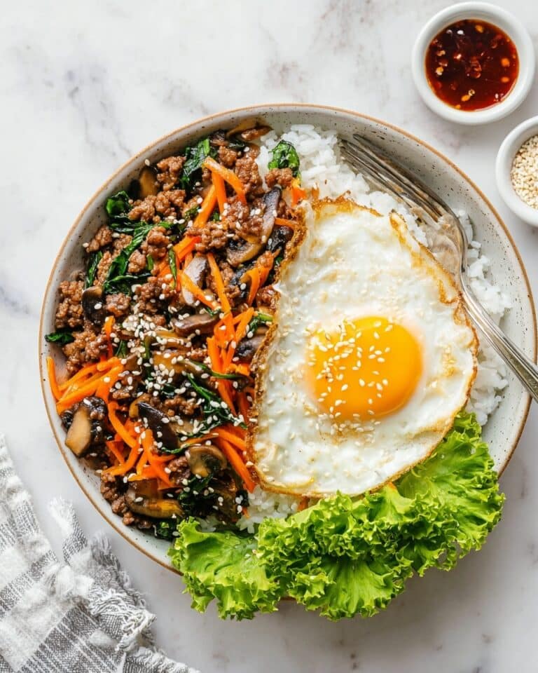Ground Beef Bibimbap Recipe