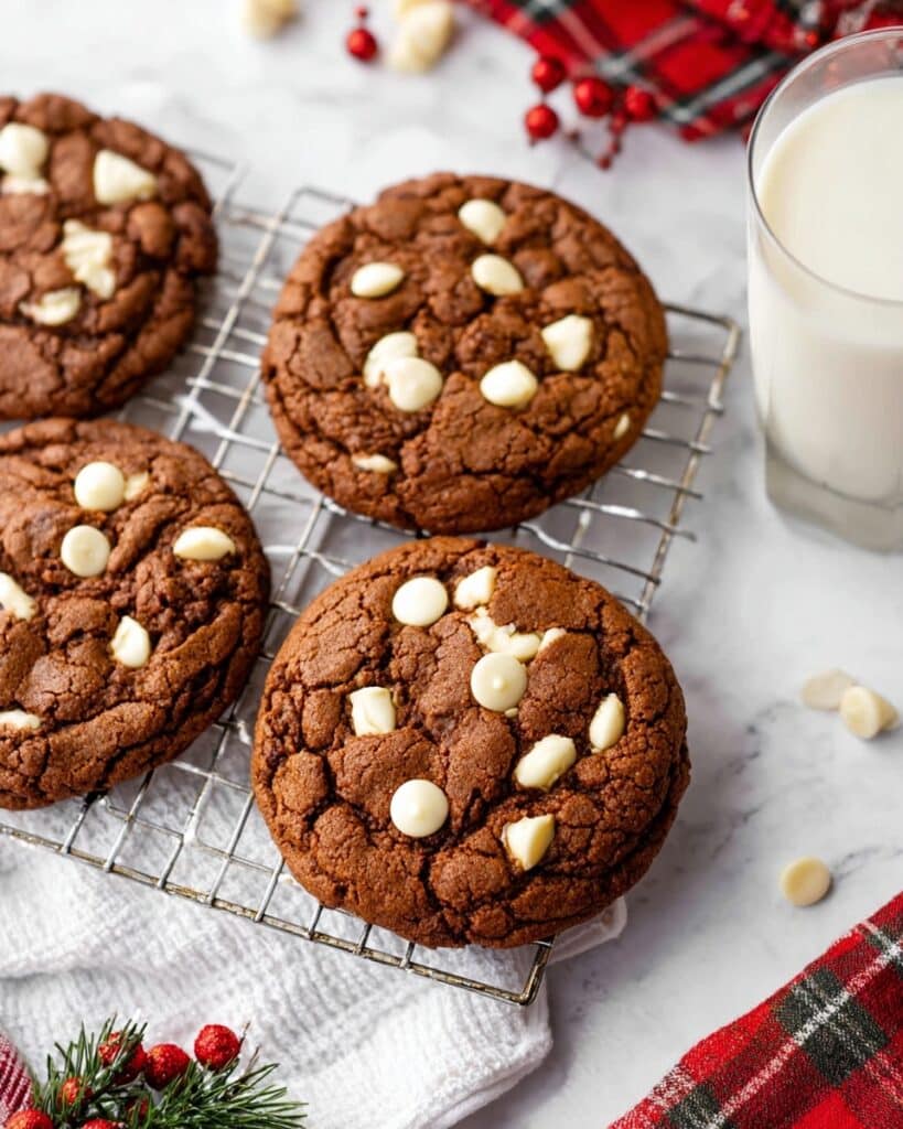 Bakery Gingerbread White Chocolate Cookies Recipe
