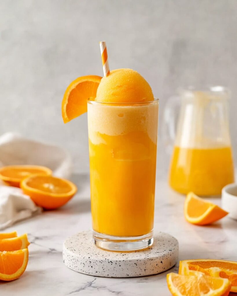 Quick Orange Sherbet Punch Recipe